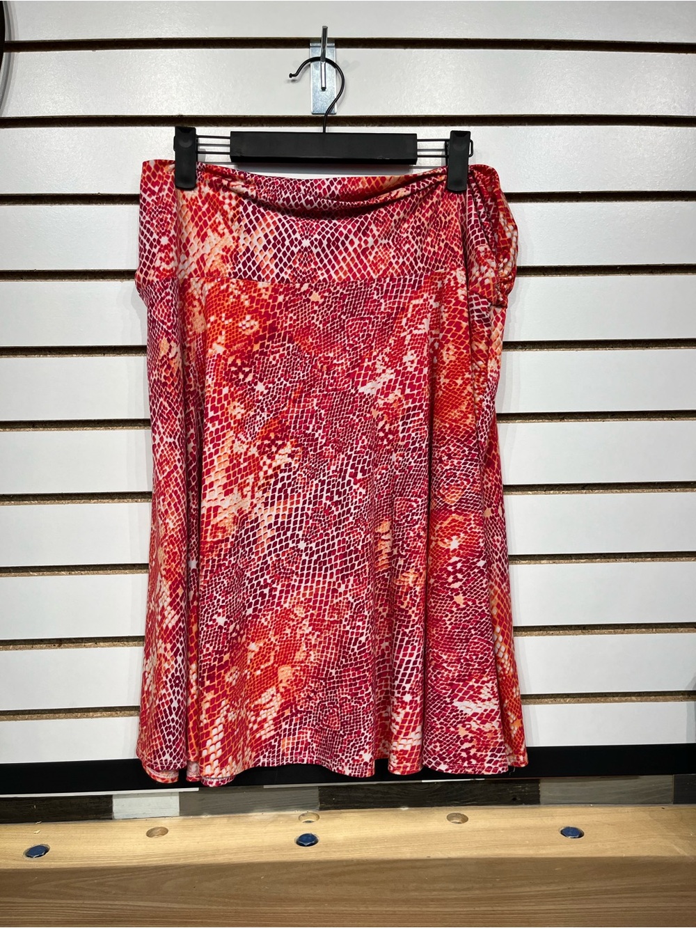 George snakeskin print midi skirt size XXL/20 - Picture 2 of 6